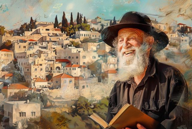 יהודי בתפילת ראש חודש
